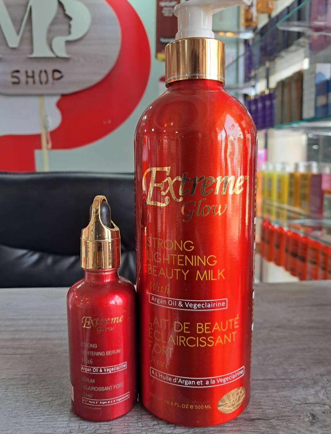 Extreme Glow Argan Oil & Vegeclairine Set