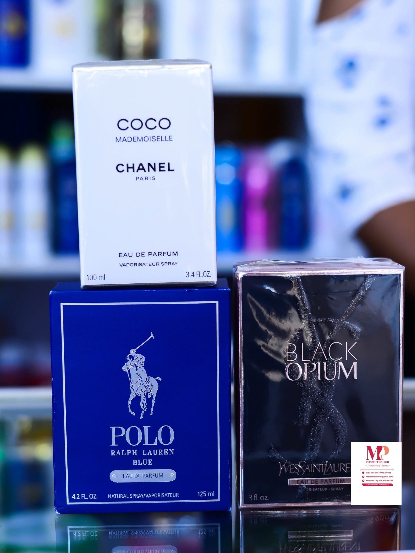 Chanel · Polo · YSL Perfume Trio Bundle